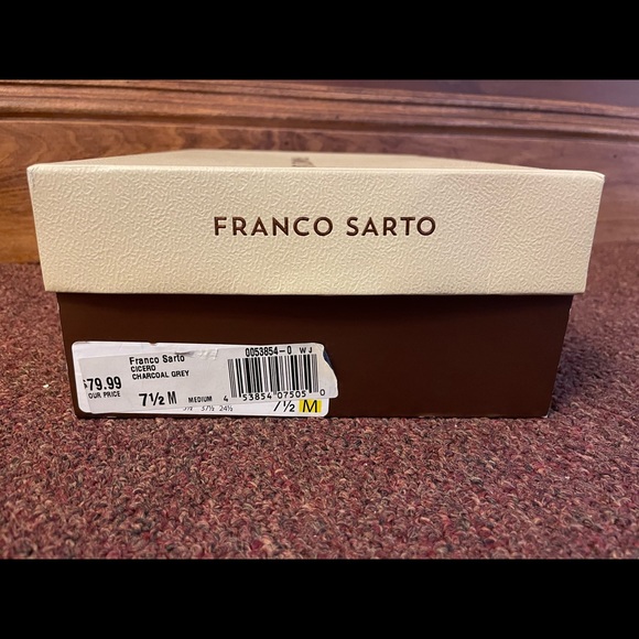Grey Franco sarto heels sz 7.5 - Picture 2 of 9
